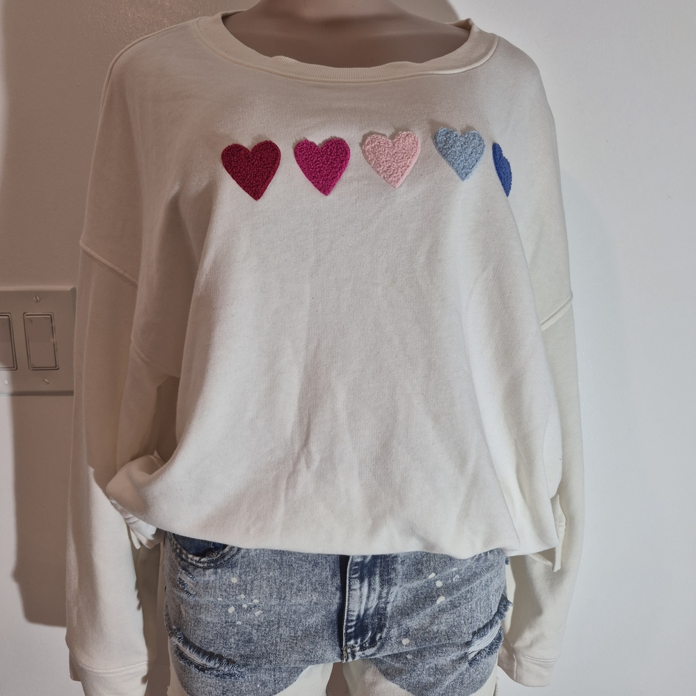 LOFT Cream Knit Top